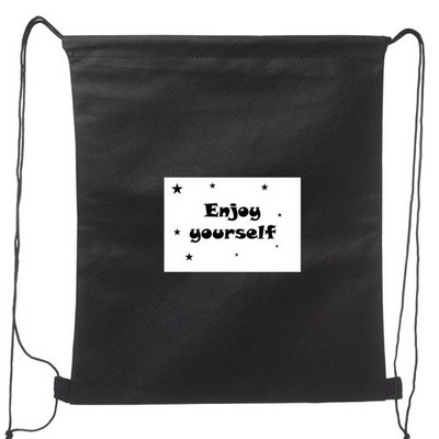 Non-Woven Polypropylene Drawstring Bag - 14.5"W x 17.5"H