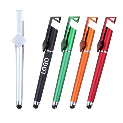 Touch Stand Advertising Ballpoint Pen with Phone Holder