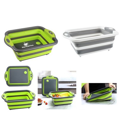 Multi-Function Foldable Cutting Board