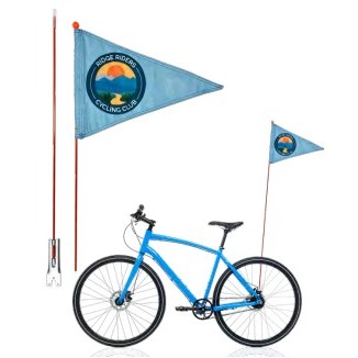 Bike Flags -Single Face Reverse