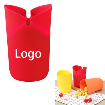 Durable Silicone Popcorn Bucket