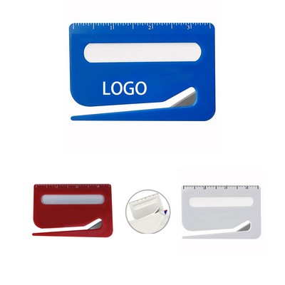 3-in-1 Letter Opener w/Magnifier & Ruler