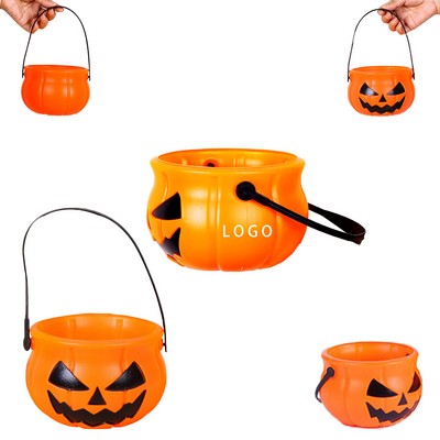 Halloween Party Plastic Bucket Candy