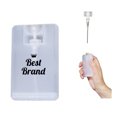 Credit Card Style Antibacterial Hand Sanitizer Spray