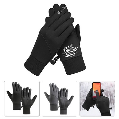 Touch Screen Fleece Warmer Gloves