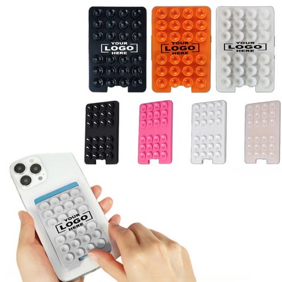 Shower Phone Holder with Wallet and Hands-Free Mirror