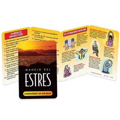 Stress Management Spanish Language Pocket Pal - Personalized