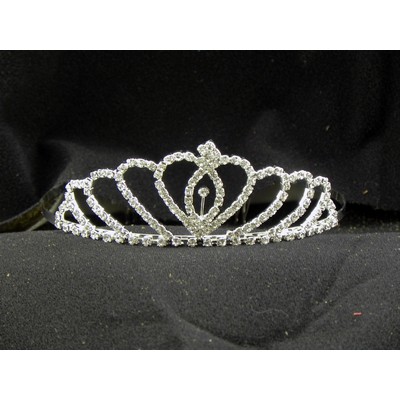 Trailing Hearts Tiara (2 1/2" High)