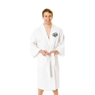 Italian Waffle Weave Bath Robe