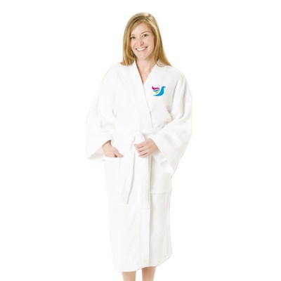 Terry Loop White Bath Robe