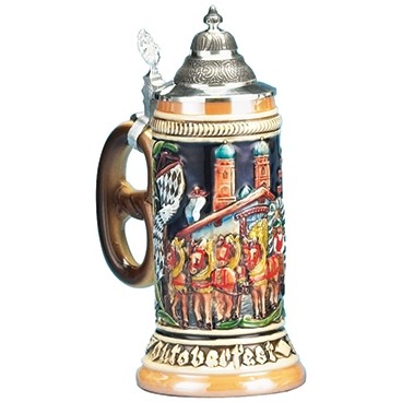 Beer Wagon Stein Mug