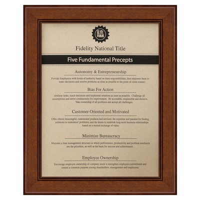 Lodge Collection Photo Frame Stepped 8 1/2"x11" frame