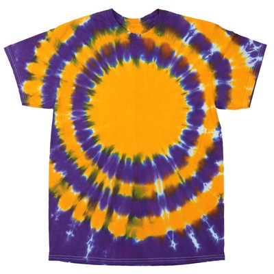 Gold Yellow/Purple Team Sphere Short Sleeve T-Shirt