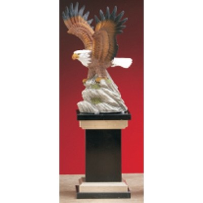 16" Freedom Hand Painted Porcelain Eagle Award