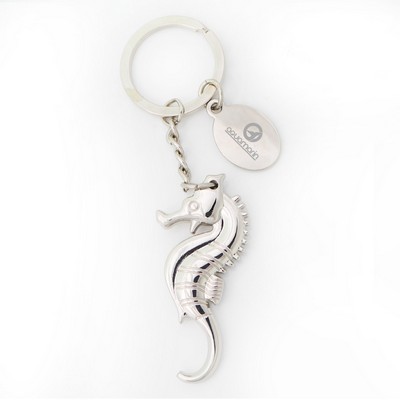 Seahorse Bottle Opener Keychain