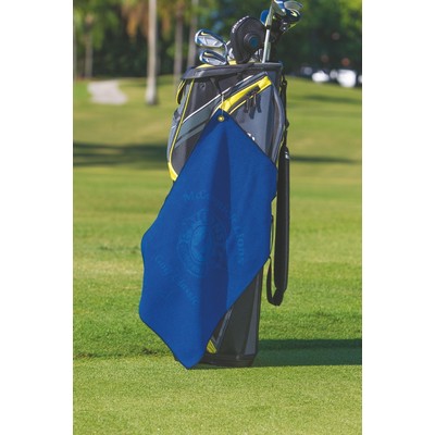 Microfiber Waffle Golf Towel (Embroidery)