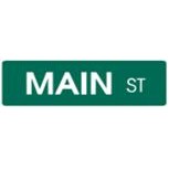 Engineer Grade Reflective Custom Street Sign w/non-reflective lettering - Green - 6" x 30"