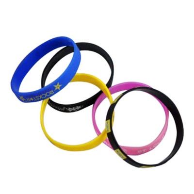 Color Coat Silicone Wristband