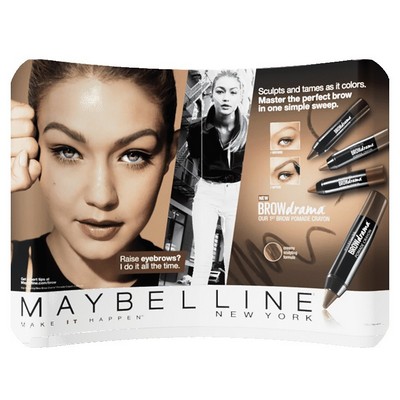 10' Curved WaveLine® Double Sided Graphics Only