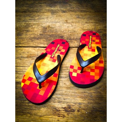 Men's Full Color Sublimation Dye Ibiza Flip Flop