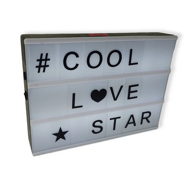 LED Letter Light Box