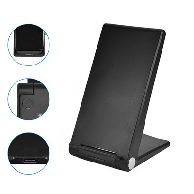 10 Watt Foldable Qi Wireless Charger Phone Stand