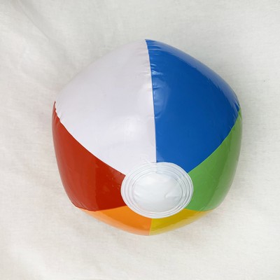 New design inflatable beach ball with 6 panels and 6 colors eco friendly PVC pool toys