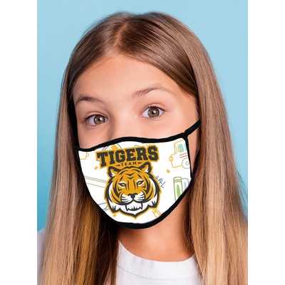 Full Color Sublimation Cotton Face Mask