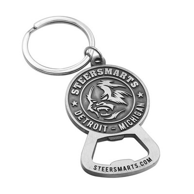 Custom Die Struck Bottle Opener Keychain