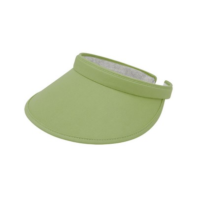 Cotton Twill Clip-On Visor