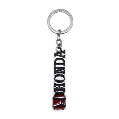 Soft Enamel Iron Key Chain-3/4", 2.0mm