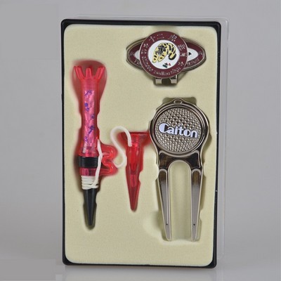 Golf Gift Set Divot Tool Golf Magnetic Tee