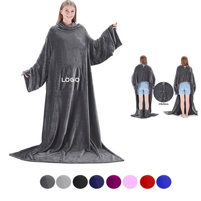 Touchat Wearable Blanket Hoodie