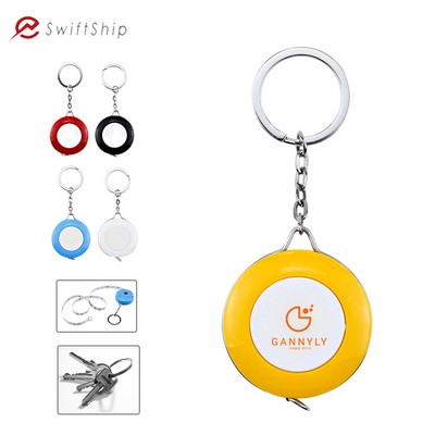 Mini Tape Measure Key Chain