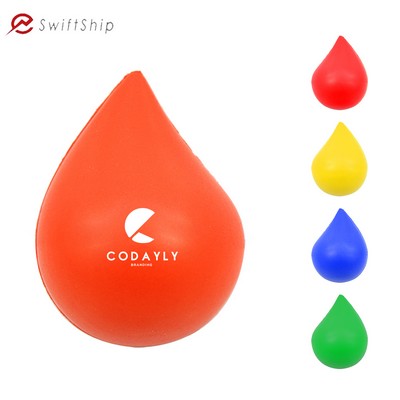 Drop-shaped PU Stress Reliever