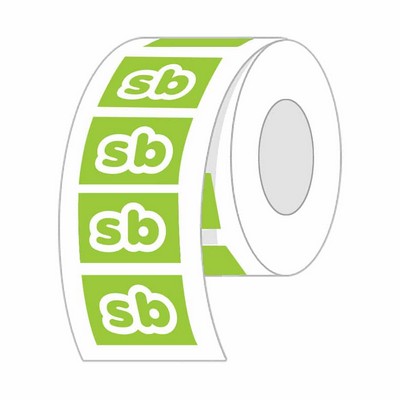 2"x1" Custom Sticker Roll (High Quantity)