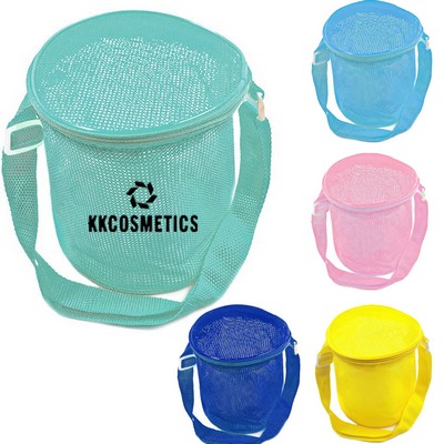 Beach Bucket Toy Mesh Bag