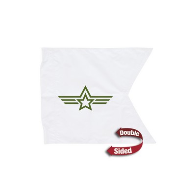 20" x 27.75" Polyester Guidon Flag Double-Sided