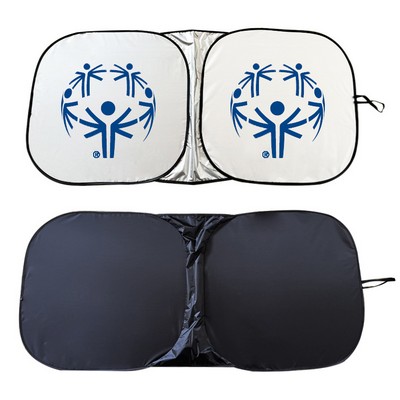 Foldable Windshield Rectangular Auto Sun Shade