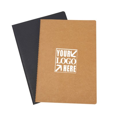 A5 Kraft Paper Lined Notebook