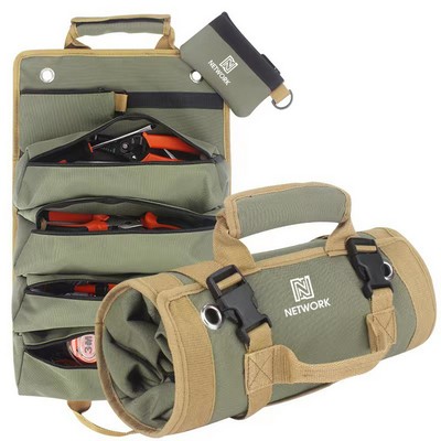 Heavy Duty Tool Organizer Roll Up Bag