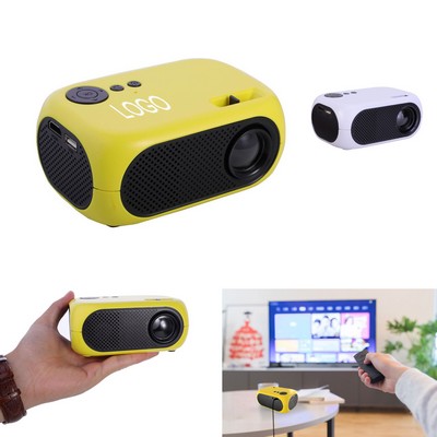 Mini Projector Supports 1080P Hd