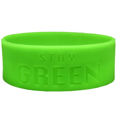 3/4 Inch Debossed Wristbands