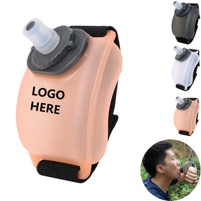 7Oz Silicone Sports Wrist Water Bottle