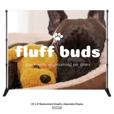 10' x 8' Replacement Graphic - Adjustable Display