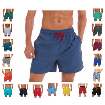 Essentials Men's 10 Inch Quick Dry Swim Trunk