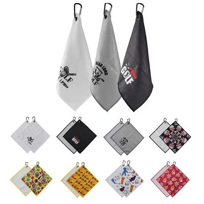 390GSM Waffle Pattern Golf Towel