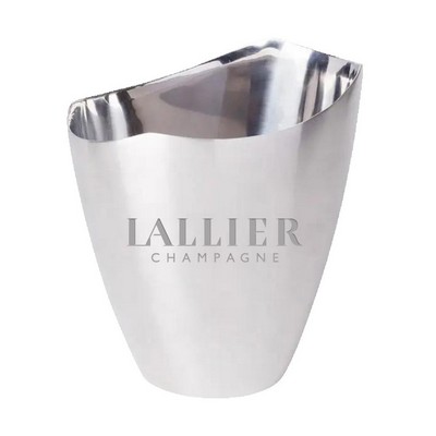 5L Silver Wine Cooler Ice Bucket