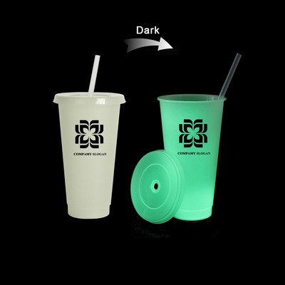 24 oz Luminous Plastic Cup