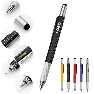 6 In 1 Screwdriver Pen Multitool Pen Stylus